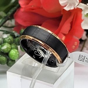 Quality Tungsten wedding ring, band.